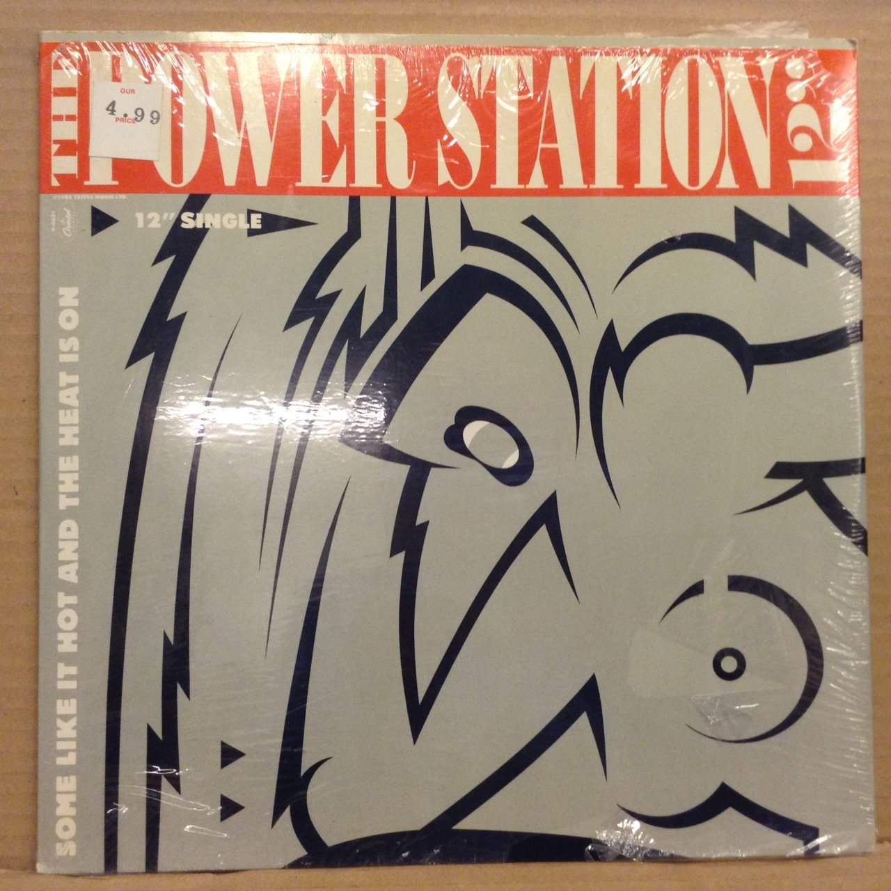 POWER STATION - SOME LIKE IT HOT AND HEAT IS ON 12'' MAXISINGLE 1985 2.EL PLAK