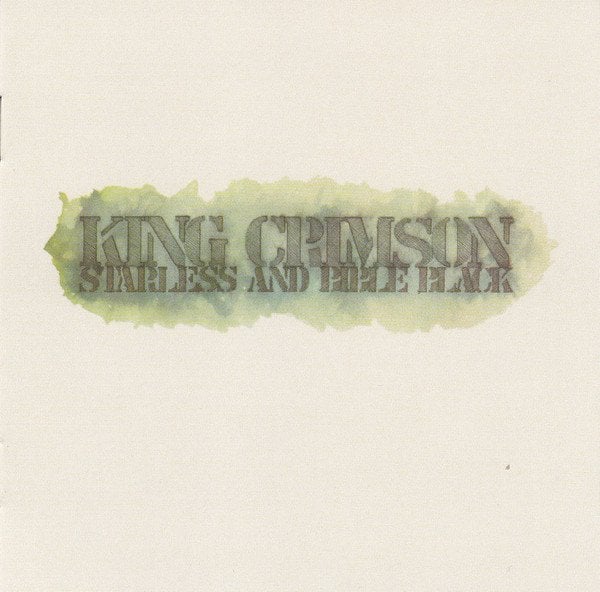 KING CRIMSON - STARLESS AND BIBLE BLACK (1974) - CD 2004 EDITION SIFIR