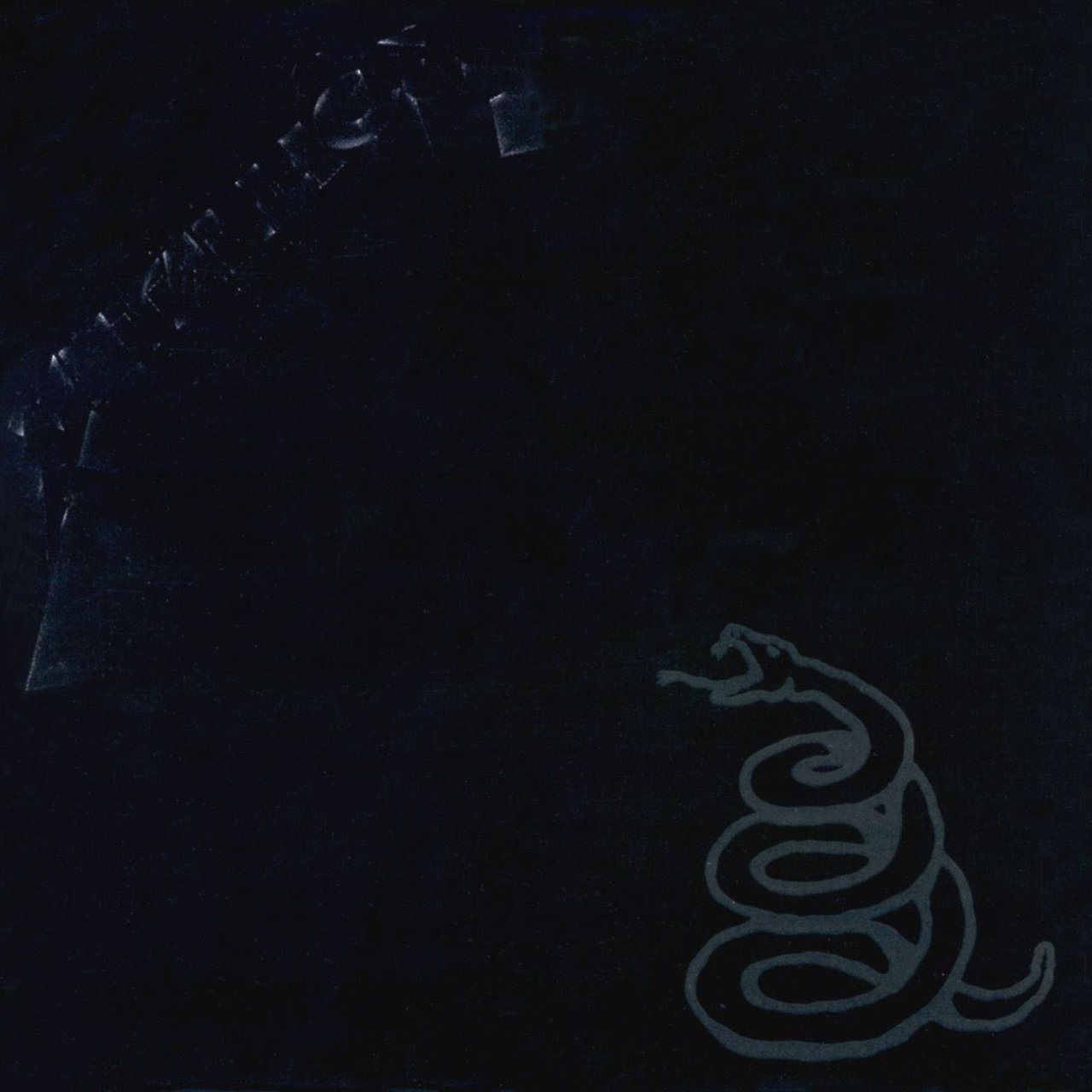 METALLICA - METALLICA (1991) - 2LP 2015 180GR BLACKENED EDT SIFIR PLAK