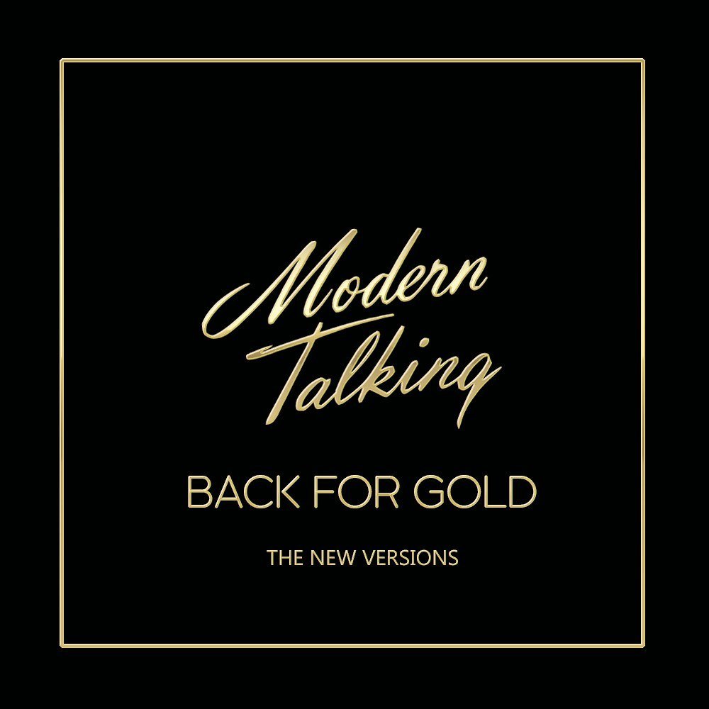 MODERN TALKING - BACK FOR GOLD/THE NEW VERSIONS (2017) - LP RENKLİ SIFIR PLAK