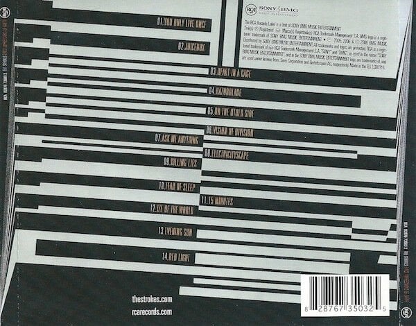 THE STROKES – FIRST IMPRESSIONS OF EARTH (2006) - CD JEWEL CASE AMBALAJINDA SIFIR