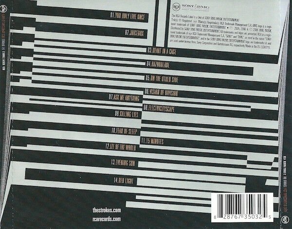 THE STROKES – FIRST IMPRESSIONS OF EARTH (2006) - CD JEWEL CASE AMBALAJINDA SIFIR