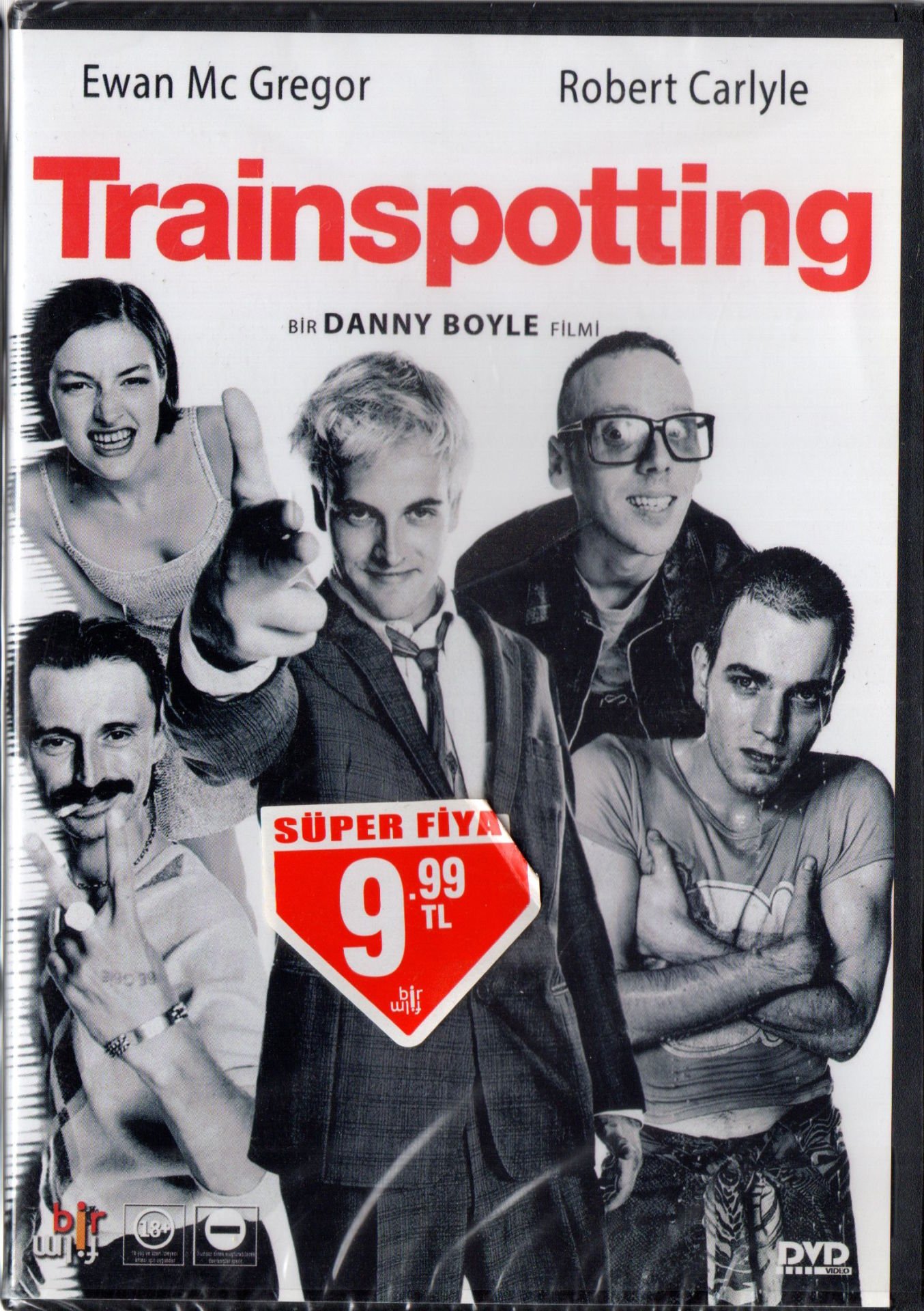 TRAINSPOTTING - DANNY BOYLE - DVD AMBALAJINDA SIFIR
