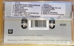 CRAIG DAVID - SLICKER THAN YOUR AVARAGE CASSETTE MADE IN TURKEY ''NEW''