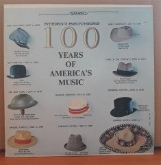 STERN BROTHERS 100 YEARS OF AMERICA'S MUSIC (1967) - LP 2.EL PLAK