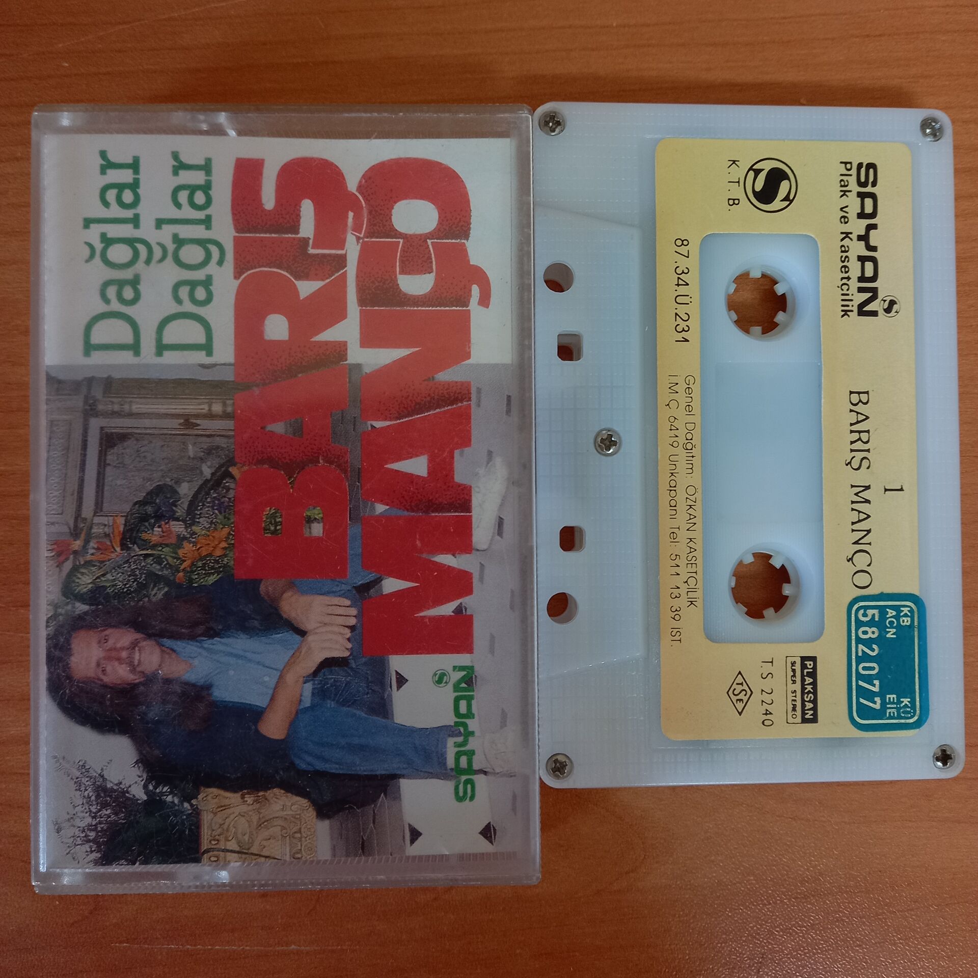 BARIŞ MANÇO - DAĞLAR DAĞLAR (1987) - KASET 2. EL