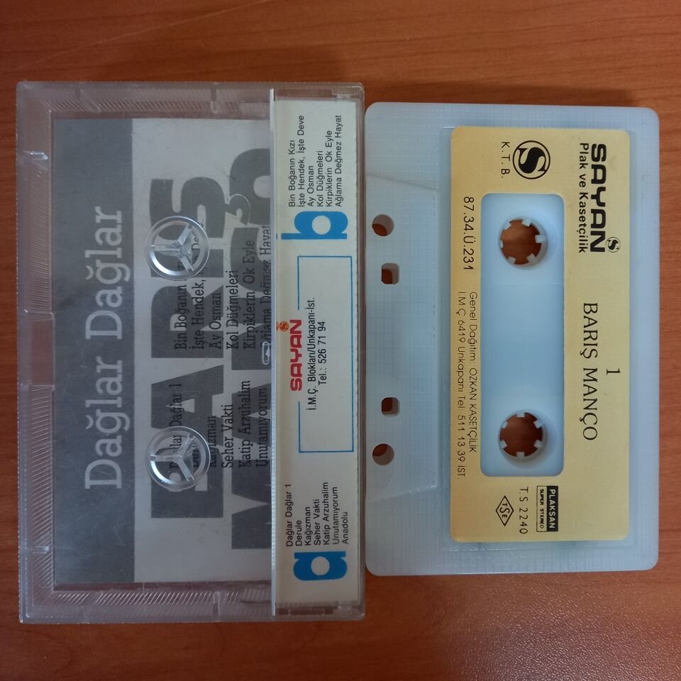 BARIŞ MANÇO - DAĞLAR DAĞLAR (1987) - KASET 2. EL