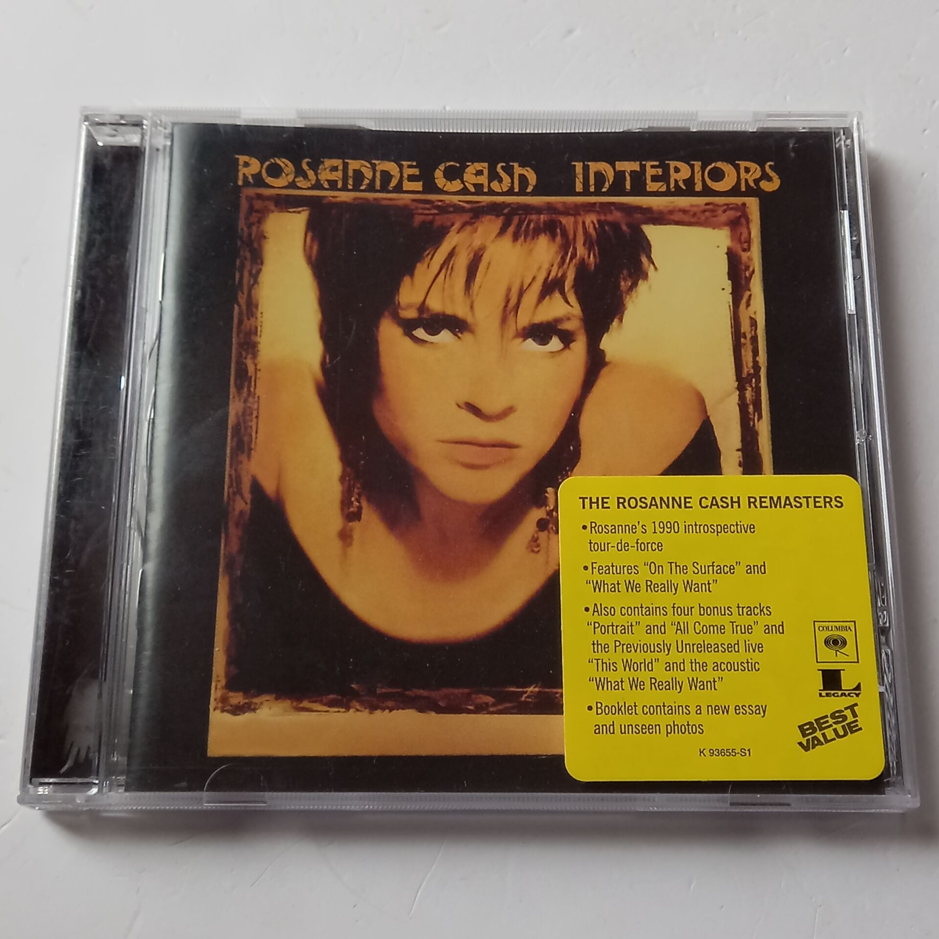 ROSANNE CASH – INTERIORS (1990) - CD REMASTERED 2005 REISSUE 2.EL