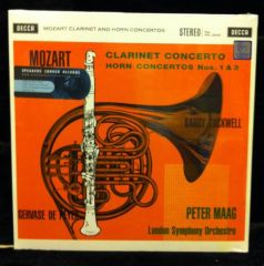 MOZART - CLARINET CONCERTO NO 1 & 3 LP 180G