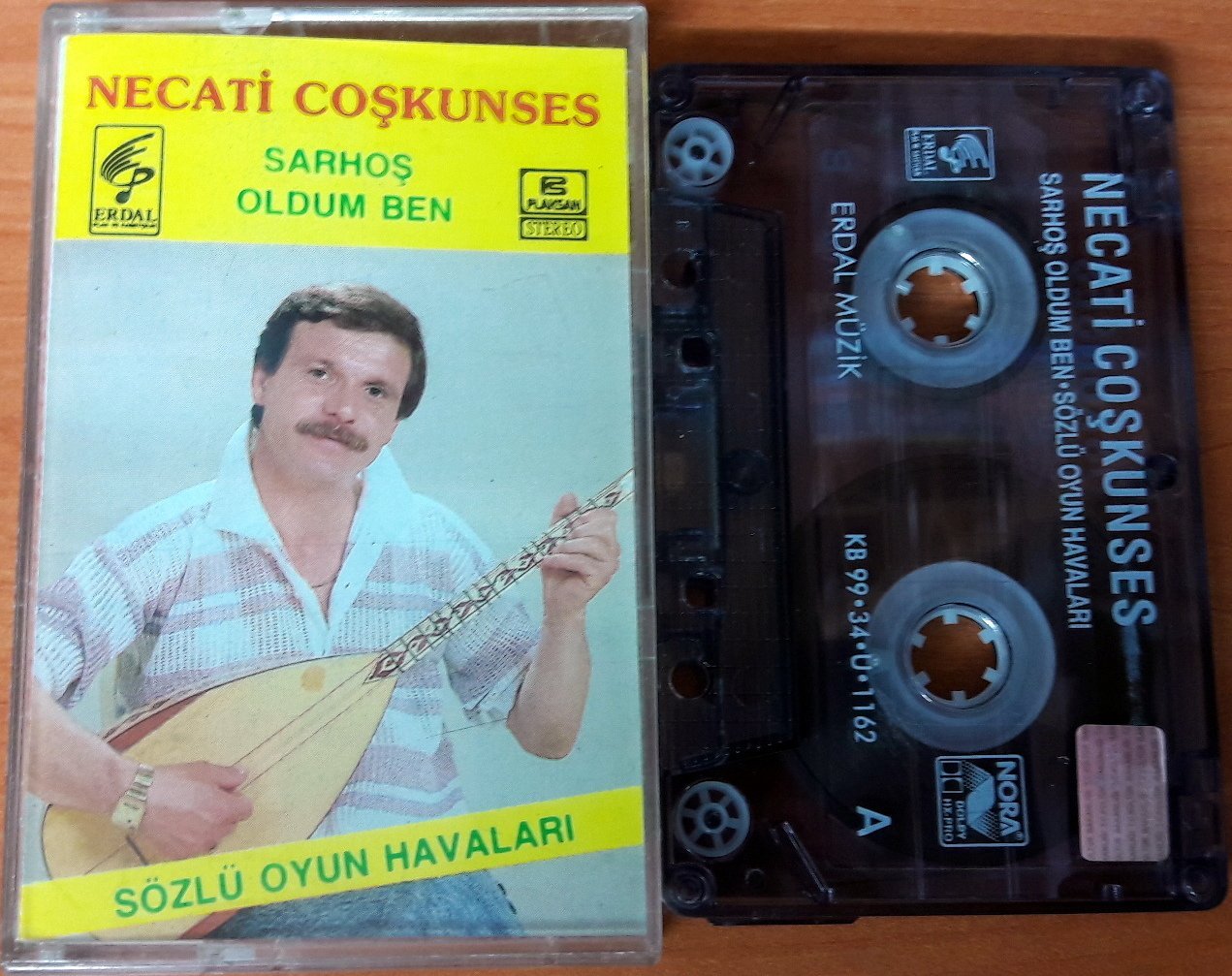 NECATİ COŞKUNSES - SARHOŞ OLDUM BEN KASET 2.EL