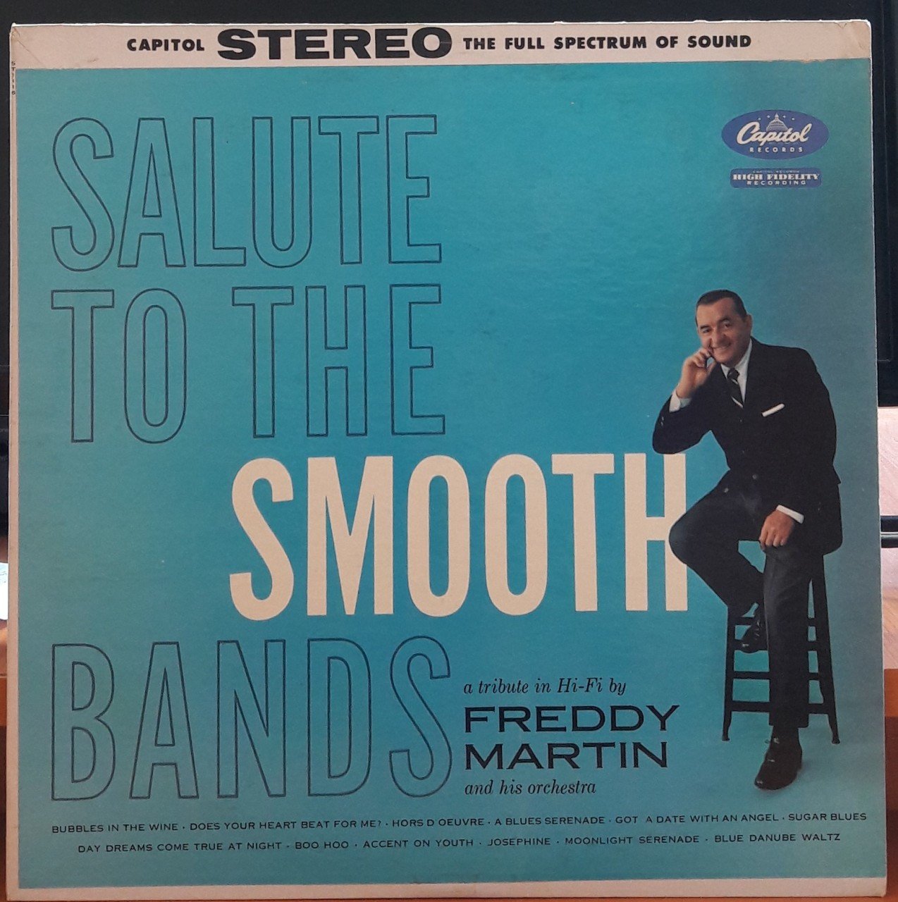 FREDDY MARTIN - SALUTE TO THE SMOOTH BANDS - PLAK 2.EL
