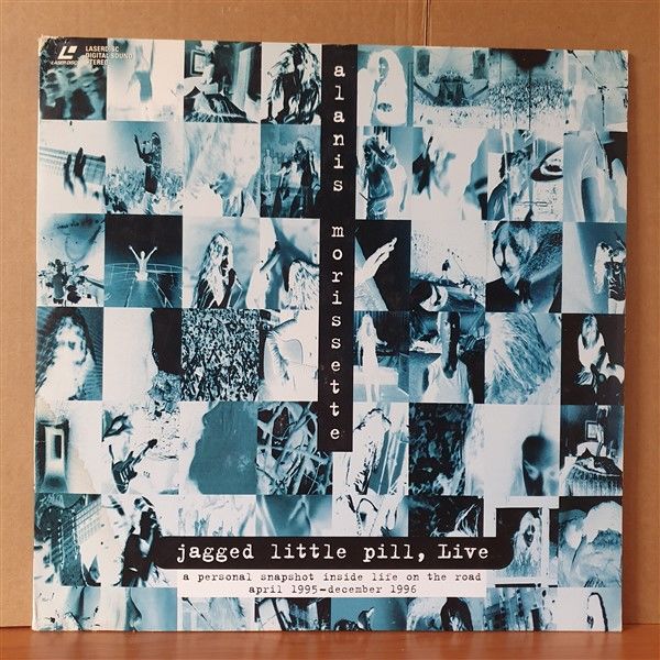 ALANIS MORISSETTE - JAGGED LITTLE PILL LIVE (1997) - 2.EL LASERDISC