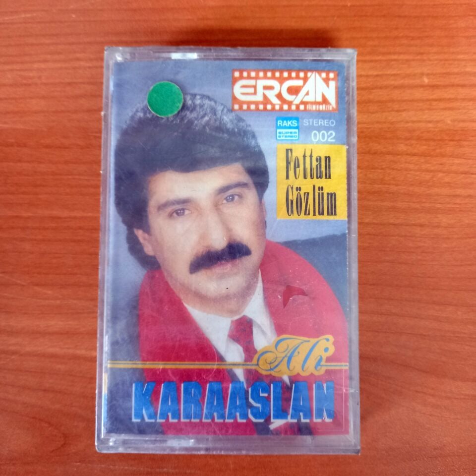 ALİ KARAASLAN - FETTAN GÖZLÜM (1989) - KASET SIFIR
