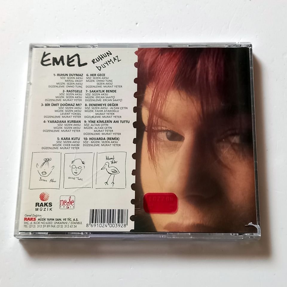 EMEL - RUHUN DUYMAZ - CD NEŞE MÜZİK 2.EL