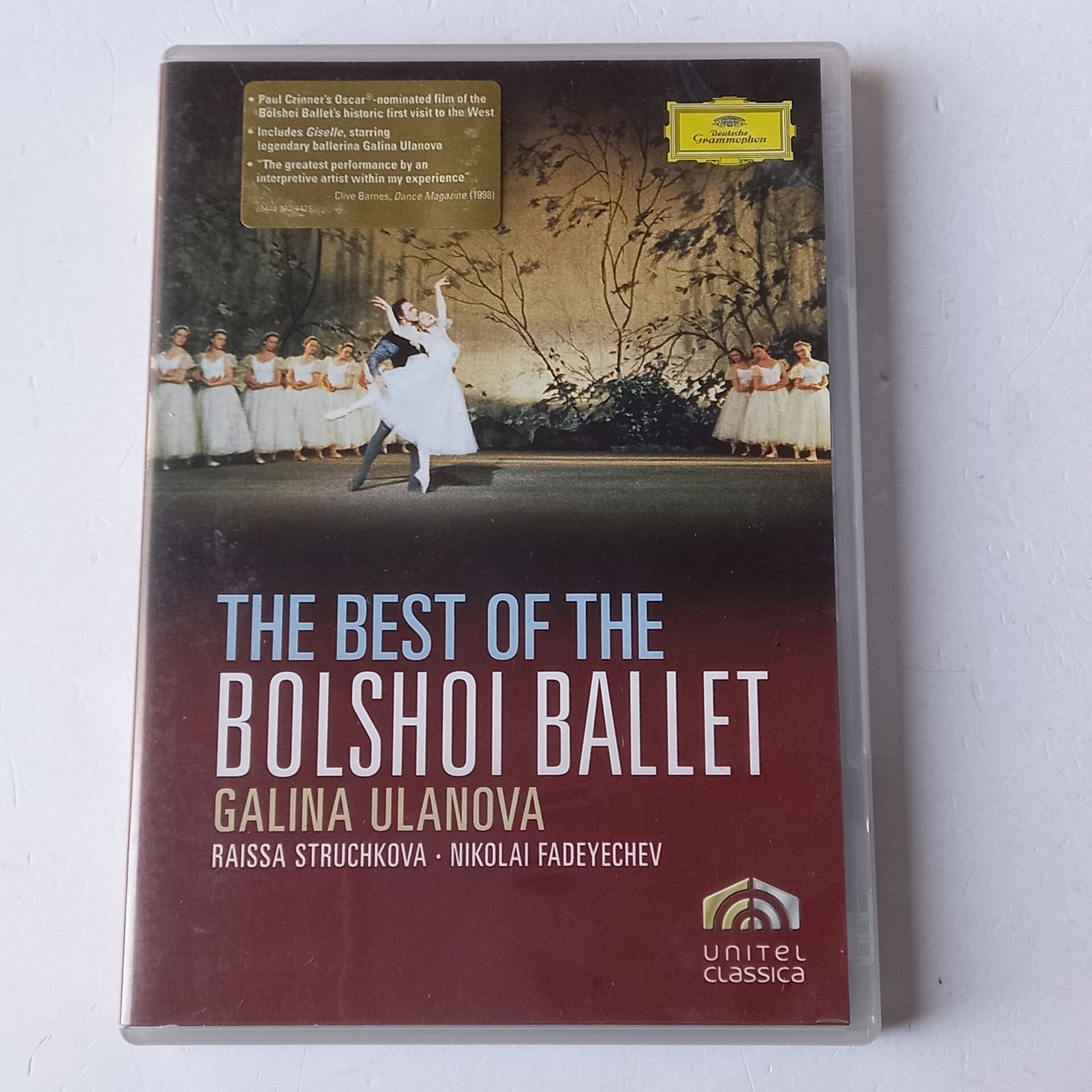 THE BEST OF THE BOLSHOI BALLET - GALINA ULANOVA - DVD 2.EL