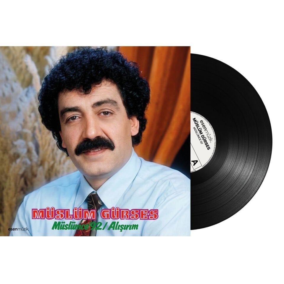MÜSLÜM GÜRSES - MÜSLÜMCE '92 / ALIŞIRIM (1992) - LP 2026 PLAK