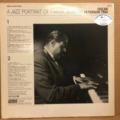 OSCAR PETERSON TRIO (RAY BROWN, ED THIGPEN) - A JAZZ PORTRAIT OF FRANK SINATRA 1982 2.EL PLAK