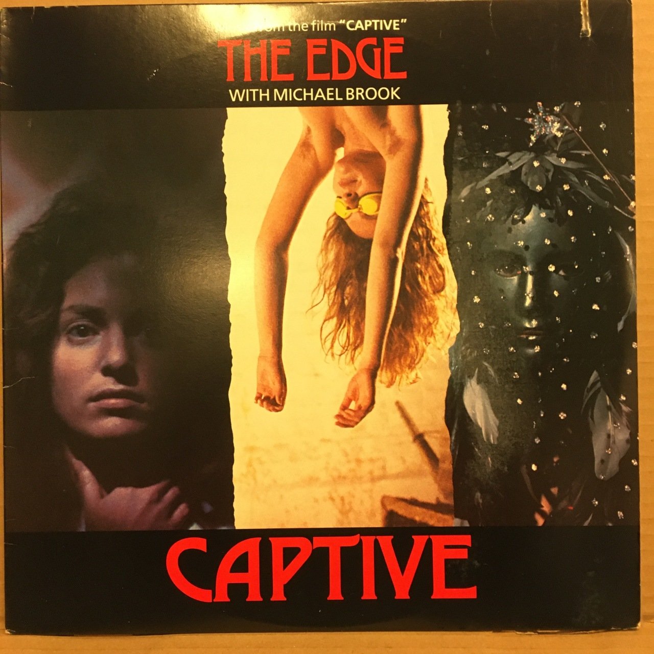 CAPTIVE SOUNDTRACK MICHAEL BROOK, THE EDGE (U2), SINEAD O'CONNOR 1987 2.EL PLAK