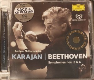 BEETHOVEN, BERLINER PHILHARMONIKER, KARAJAN – SYMPHONIES NOS. 5 & 6 (2004) - HYBRID SACD 2.EL