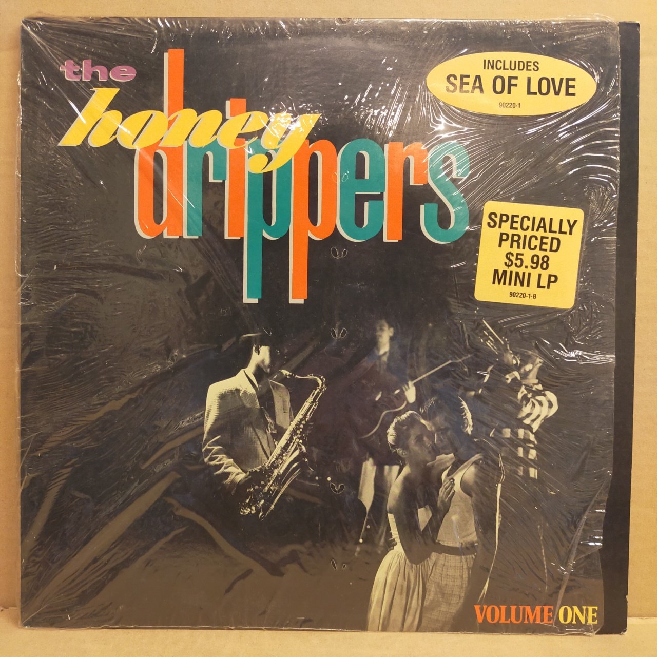 THE HONEYDRIPPERS - VOLUME ONE (1984) - 5 TRACKS EP JEFF BECK ROBERT PLANT NILE RODGERS 2.EL PLAK