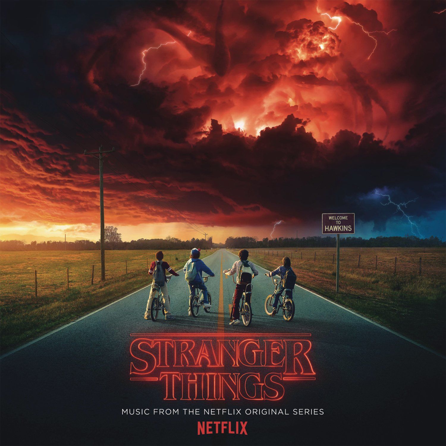 STRANGER THINGS - SOUNDTRACK (2017) / THE POLICE THE CLASH BANGLESJOY DIVISION TOTO SCORPIONS BON JOVI - CD SIFIR