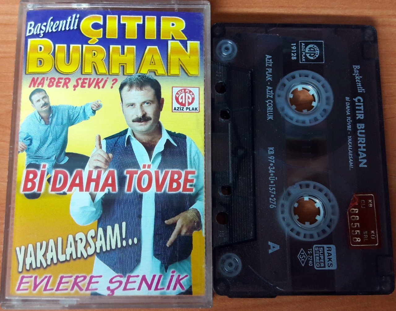 BAŞKENTLİ ÇITIR BURHAN - Bİ DAHA TÖVBE / YAKALARSAM KASET 2.EL