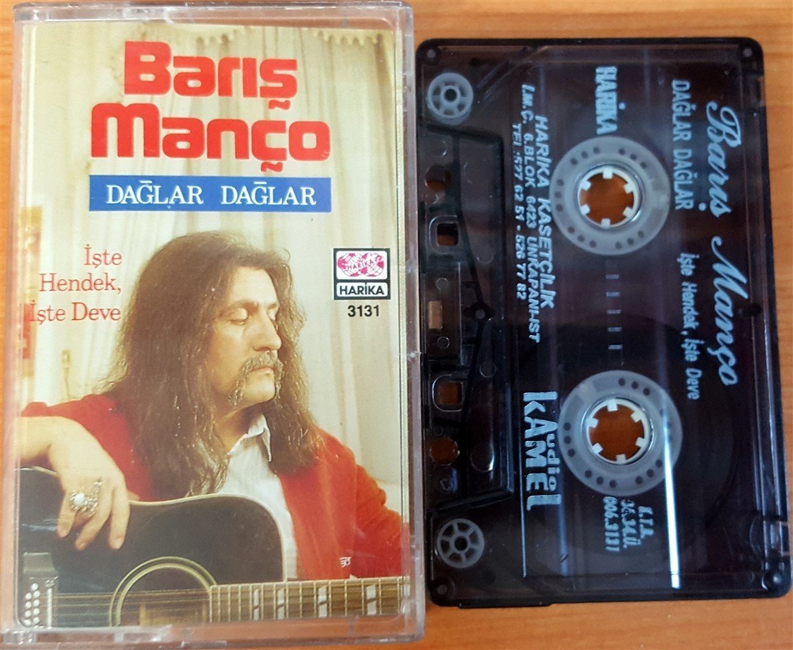BARIŞ MANÇO - DAĞLAR DAĞLAR / İŞTE HENDEK, İŞTE DEVE KASET 2.EL