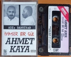 AHMET KAYA - İYİMSER BİR GÜL / ADI: BAHTİYAR (1989) - KASET BARIŞ MÜZİK 2.EL