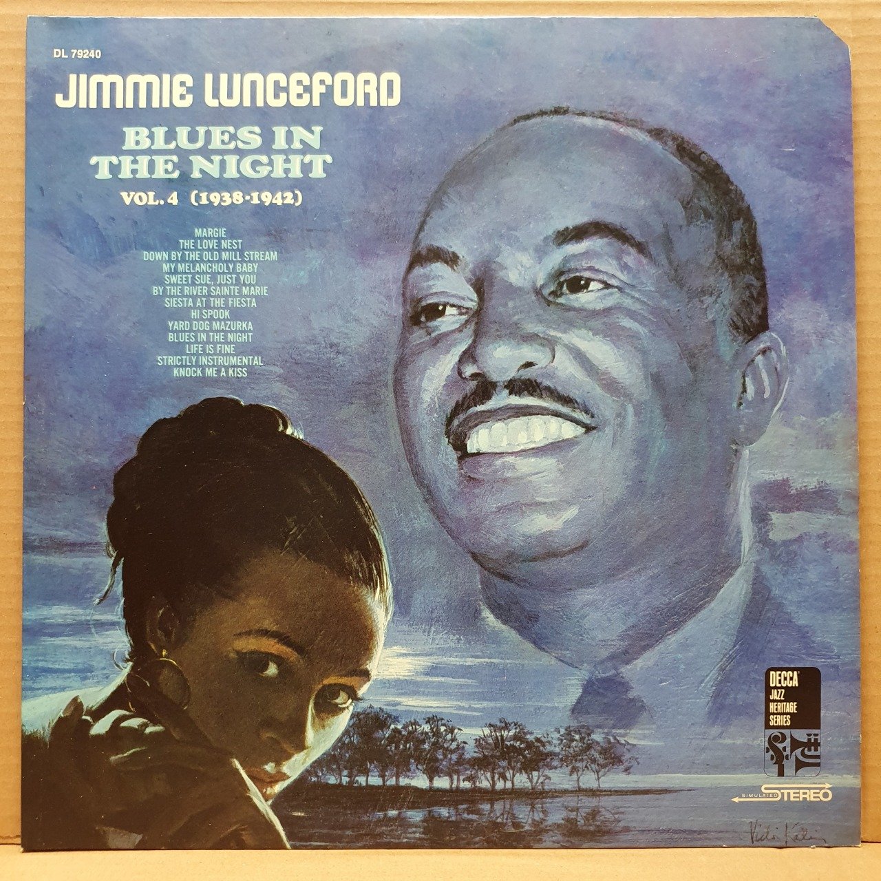 JIMMIE LUNCEFORD - BLUES IN THE NIGHT VOL.4 [1938-1942] (1969) - LP 2.EL PLAK