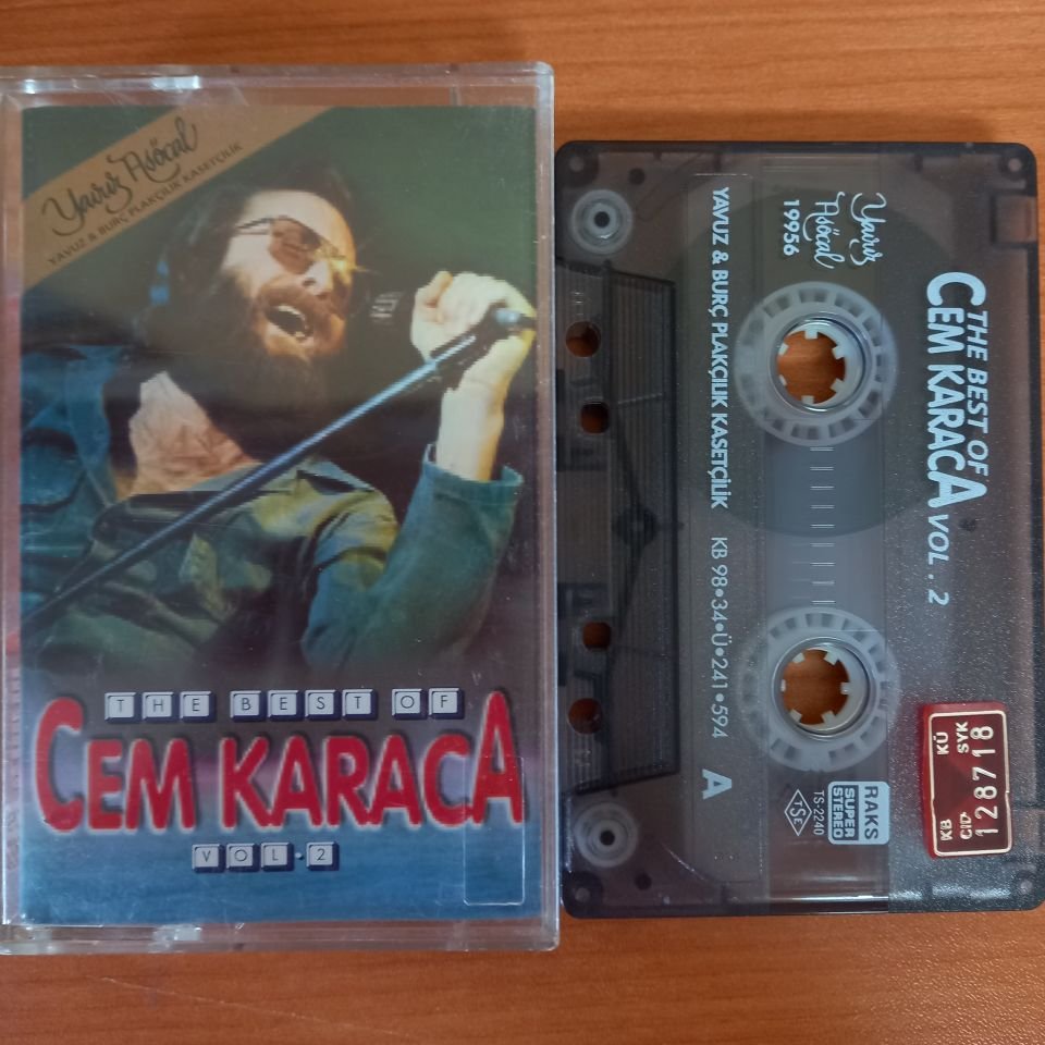 CEM KARACA - THE BEST OF CEM KARACA VOL.2 (1998) - KASET 2. EL