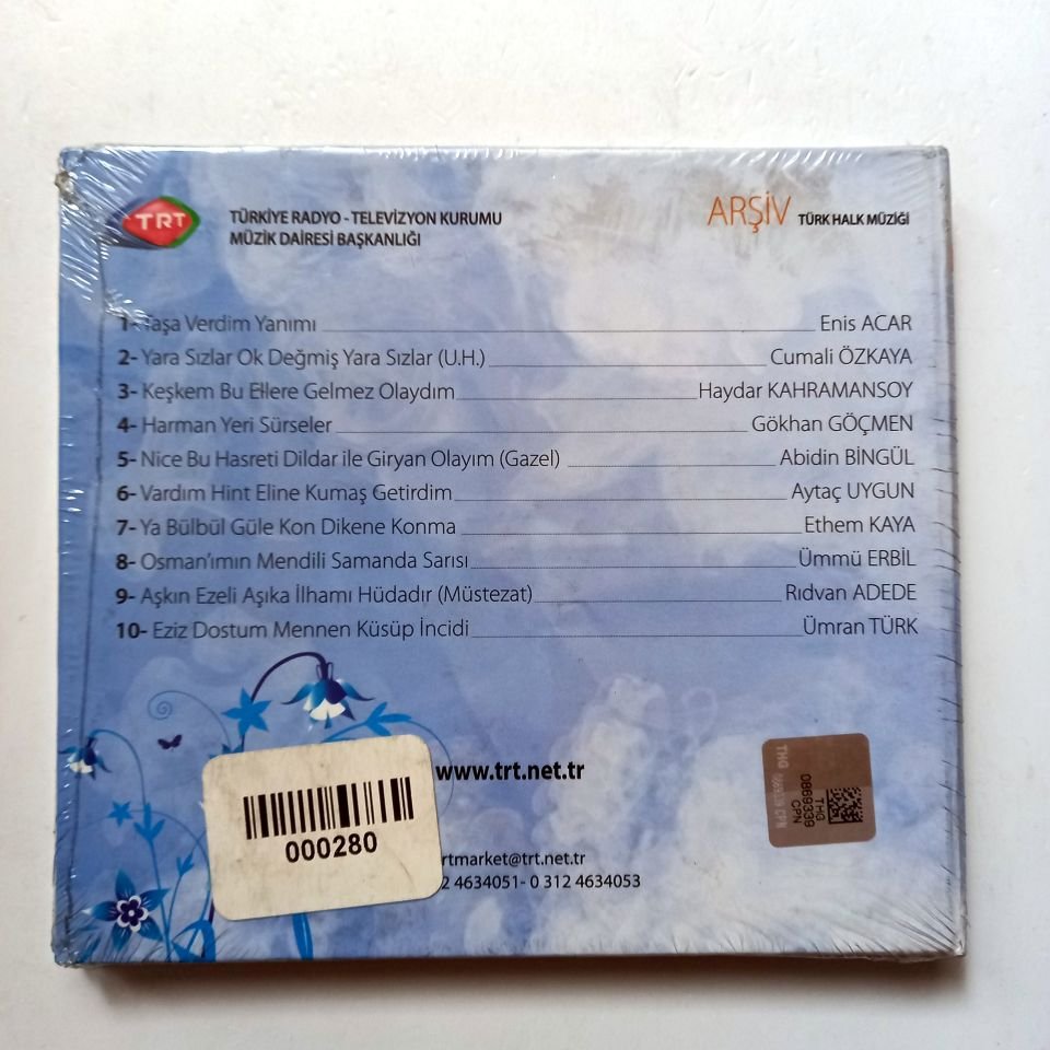 THM GENÇ MİKROFON SES YARIŞMASI / TÜRK HALK MÜZİĞİ / TRT ARŞİV SERİSİ 296 - CD SIFIR