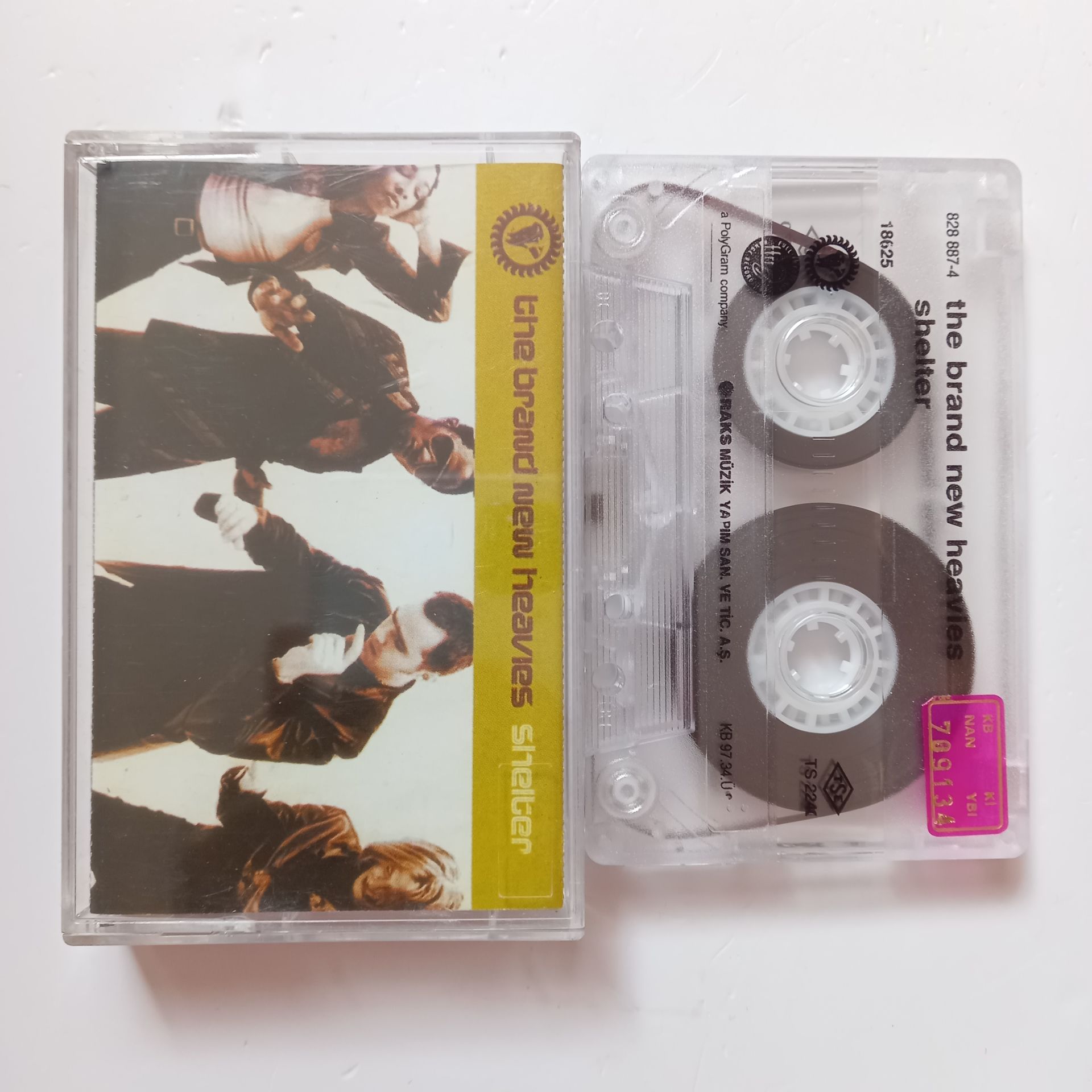 THE BRAND NEW HEAVIES - SHELTER (1997) - KASET 2.EL