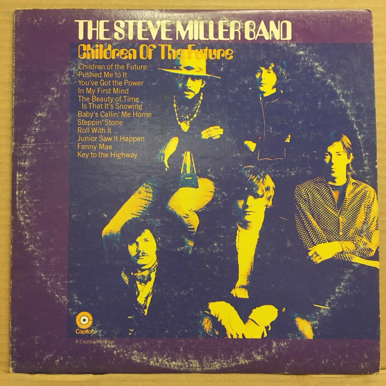 STEVE MILLER BAND - CHILDREN OF THE FUTURE (1968) REISSUE 2.EL PLAK