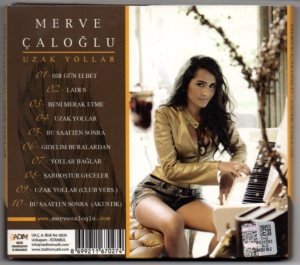 MERVE ÇALOĞLU - UZAK YOLLAR (2014) - CD 2.EL