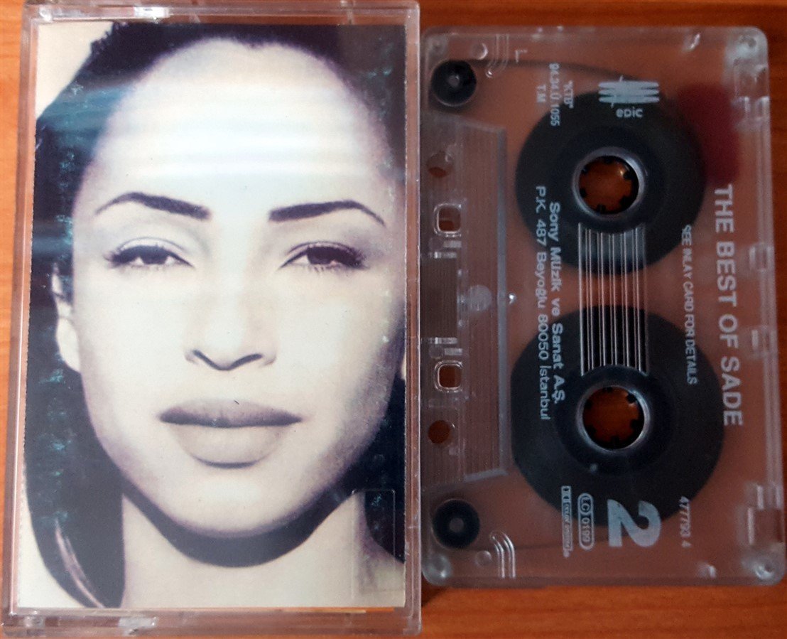 SADE - THE BEST OF SADE (1994) SONY CASSETTE MADE IN TURKEY ''USED''