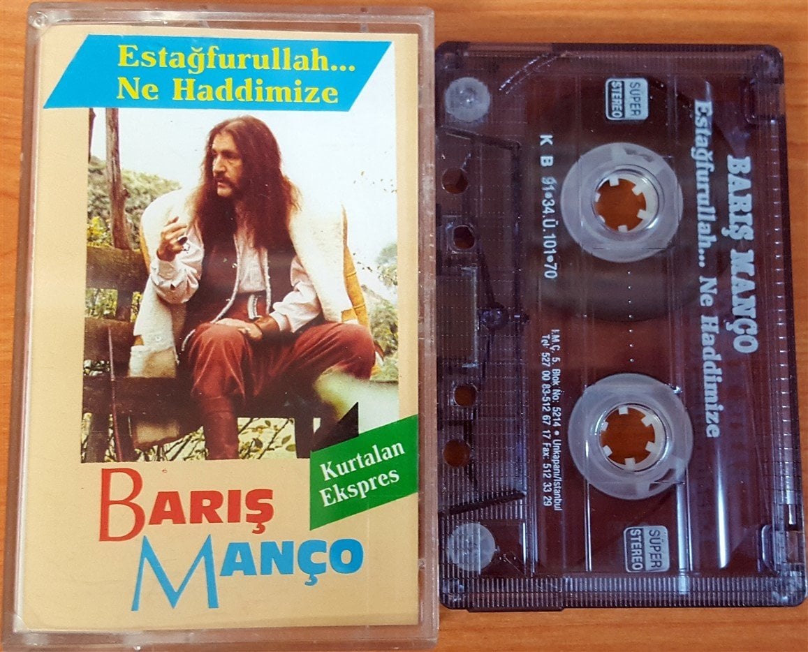 BARIŞ MANÇO - ESTAĞFURULLAH...NE HADDİMİZE KASET 2.EL