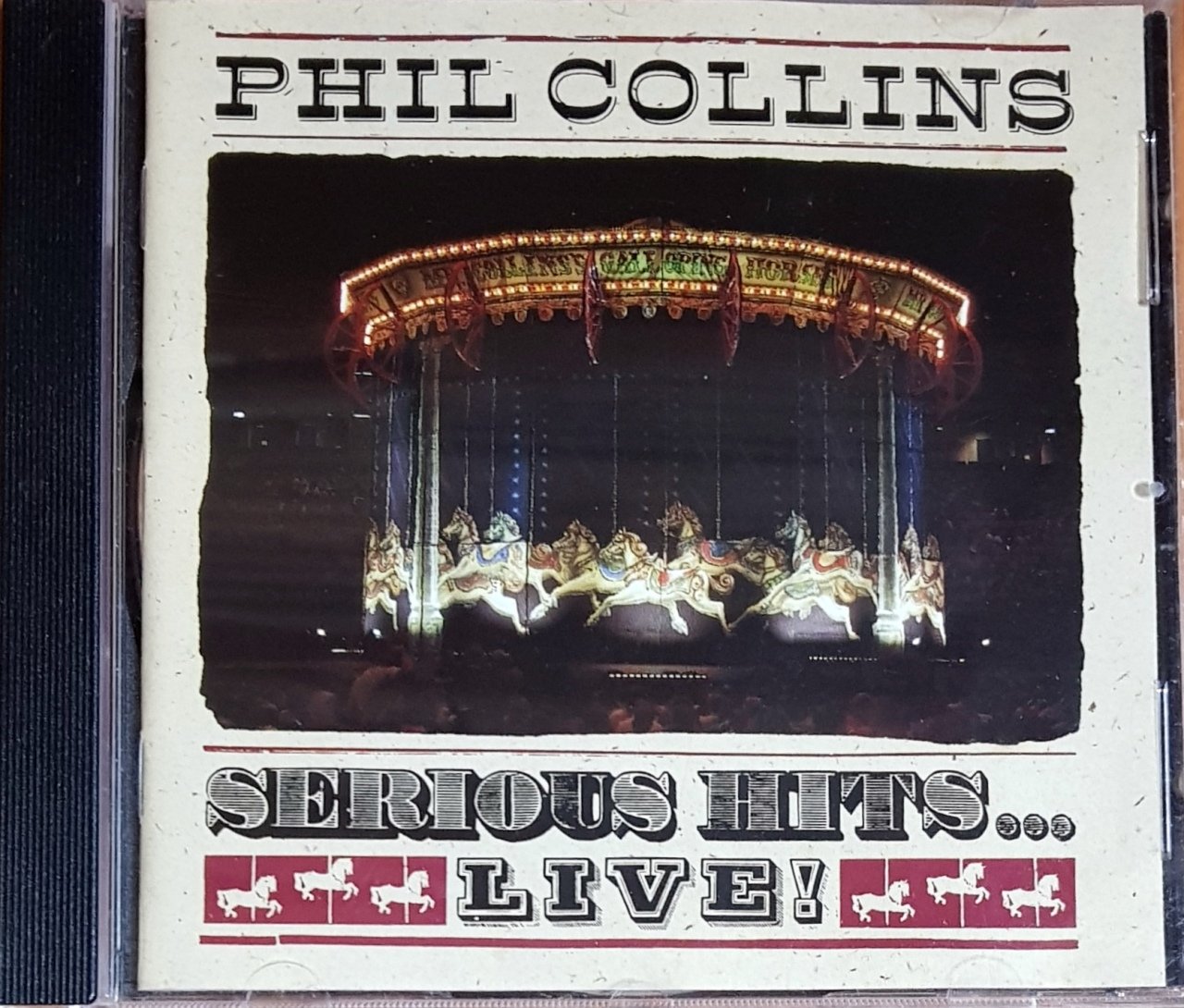 PHIL COLLINS - SERIOUS HITS...LIVE! (1990) WEA CD 2.EL
