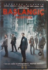 INCEPTION - BAŞLANGIÇ - LEONARDO DiCAPRIO - MARION COTILLARD - MICHAEL CAINE - CHRISTOPHER NOLAN - DVD SIFIR