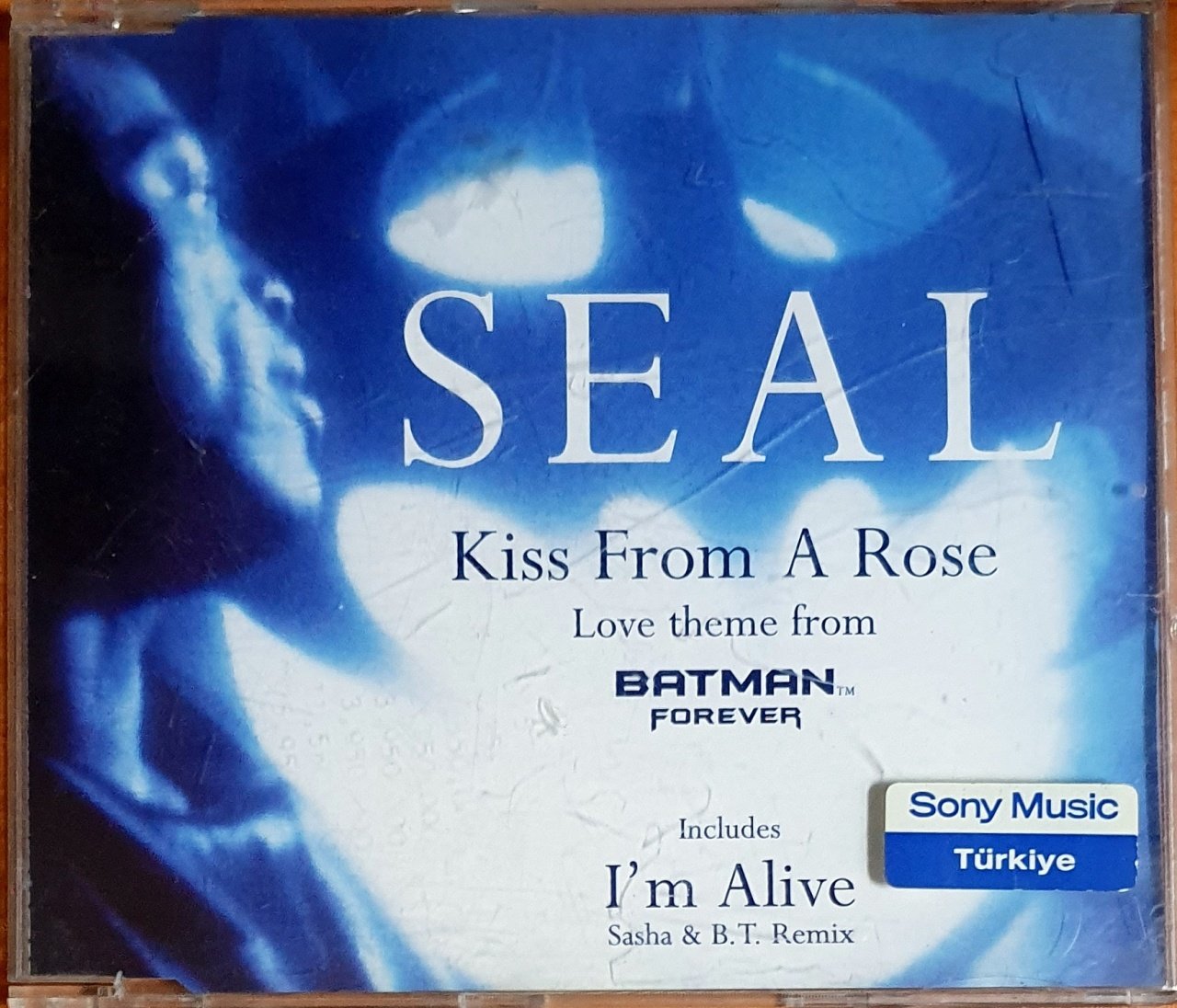 SEAL - KISS FROM A ROSE / LOVE THEME FROM BATMAN FOREVER (1994) - CD ZTT RECORDS SINGLE 2.EL