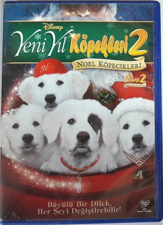 YENİ YIL KÖPEKLERİ 2 - SANTA PAWS 2 THE SANTA PUPS - DISNEY ÇİZGİ FİLM - DVD 2.EL