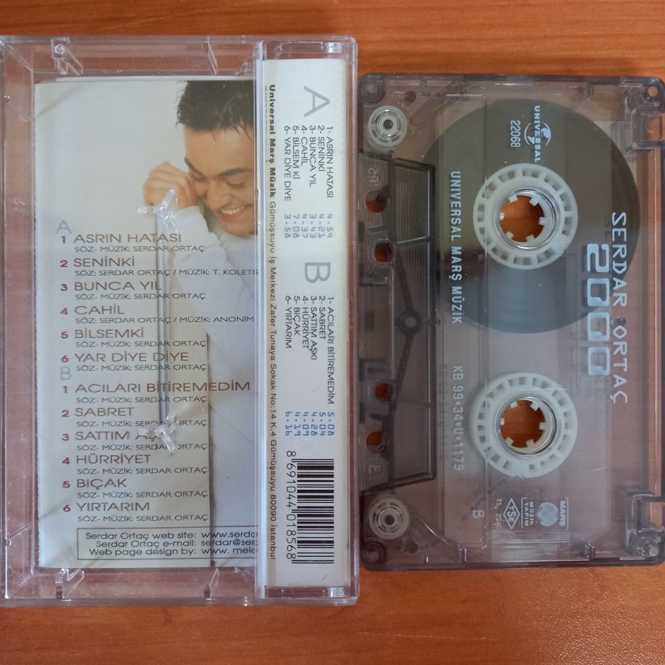 SERDAR ORTAÇ - BİLSEM Kİ (1999) - KASET 2. EL