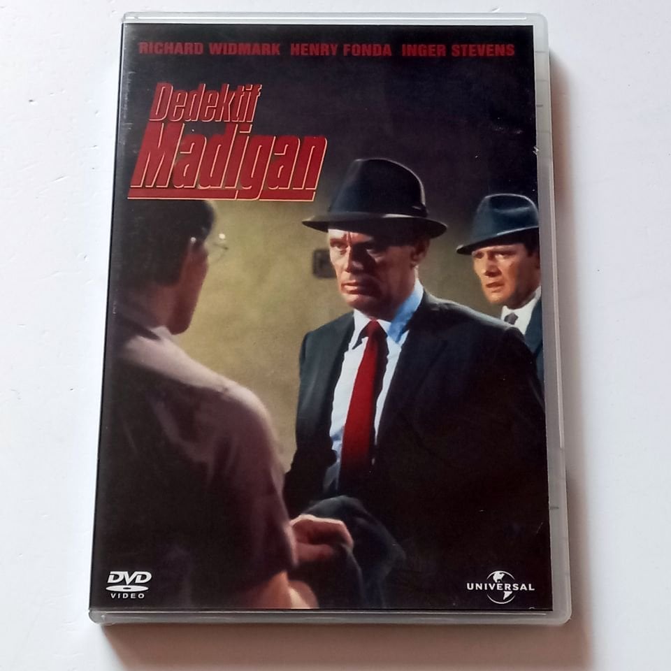 DEDEKTİF MADIGAN - RICHARD WIDMARK, HENRY FONDA, YÖN.: DON SIEGEL - DVD 2.EL