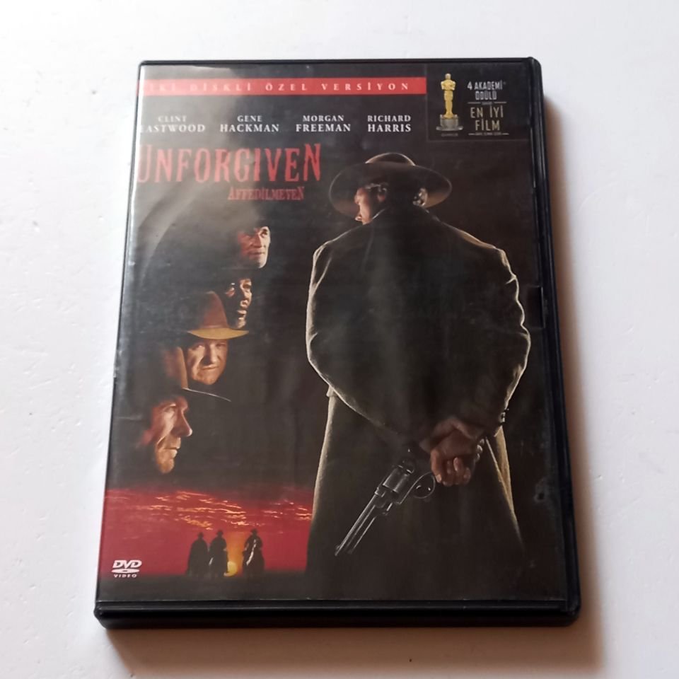 UNFORGIVEN / AFFEDİLMEYEN - İKİ DİSK ÖZEL VERSİYON - CLINT EASTWOOD, GENE HACKMAN, MORGAN FREEMAN -  YÖN.: CLINT EASTWOOD - 2DVD  2.EL