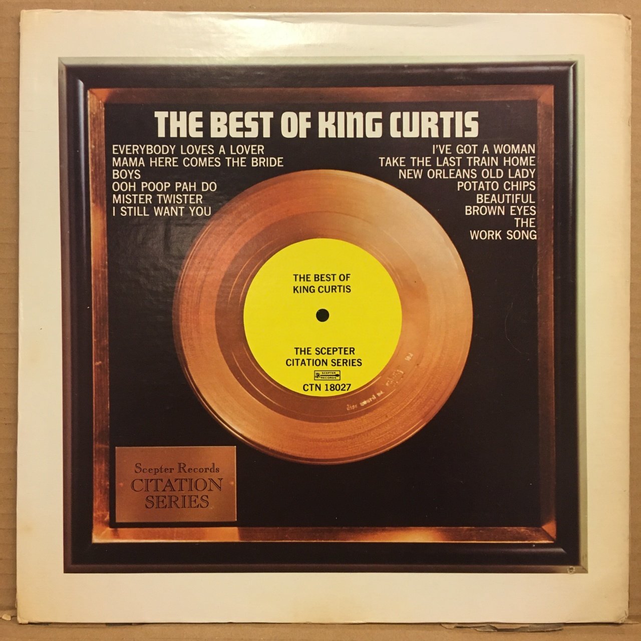 KING CURTIS - BEST OF 2.EL PLAK