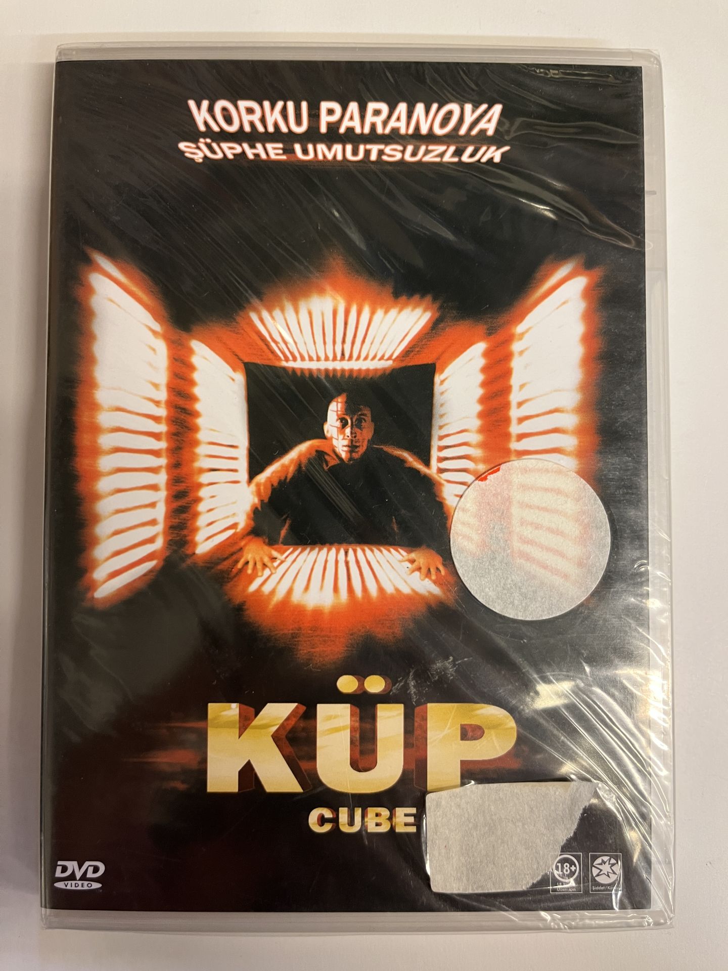 CUBE - KÜP - VINCENZO NATALI - DVD AMBALAJINDA SIFIR
