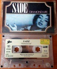 SADE - DIAMOND LIFE (1987) UZELLI CASSETTE MADE IN TURKEY ''USED'' PAPER LABEL