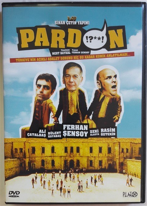 PARDON - FERHAN ŞENSOY - ALİ ÇATALBAŞ - MERT BAYKAL - DVD 2.EL