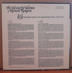 THE WONDERFUL WALTZES OF RICHARD RODGERS (1967) - LP 2.EL PLAK