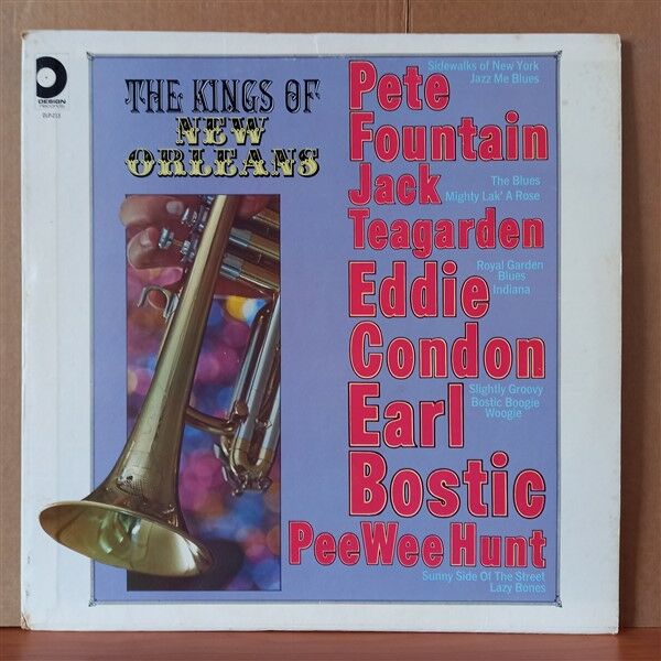 THE KINGS OF NEW ORLEANS / PETE FOUNTAIN, JACK TEAGARDEN, EDDIE CONDON, EARL BOSTIC, PEE WEE HUNT - LP 2.EL PLAK