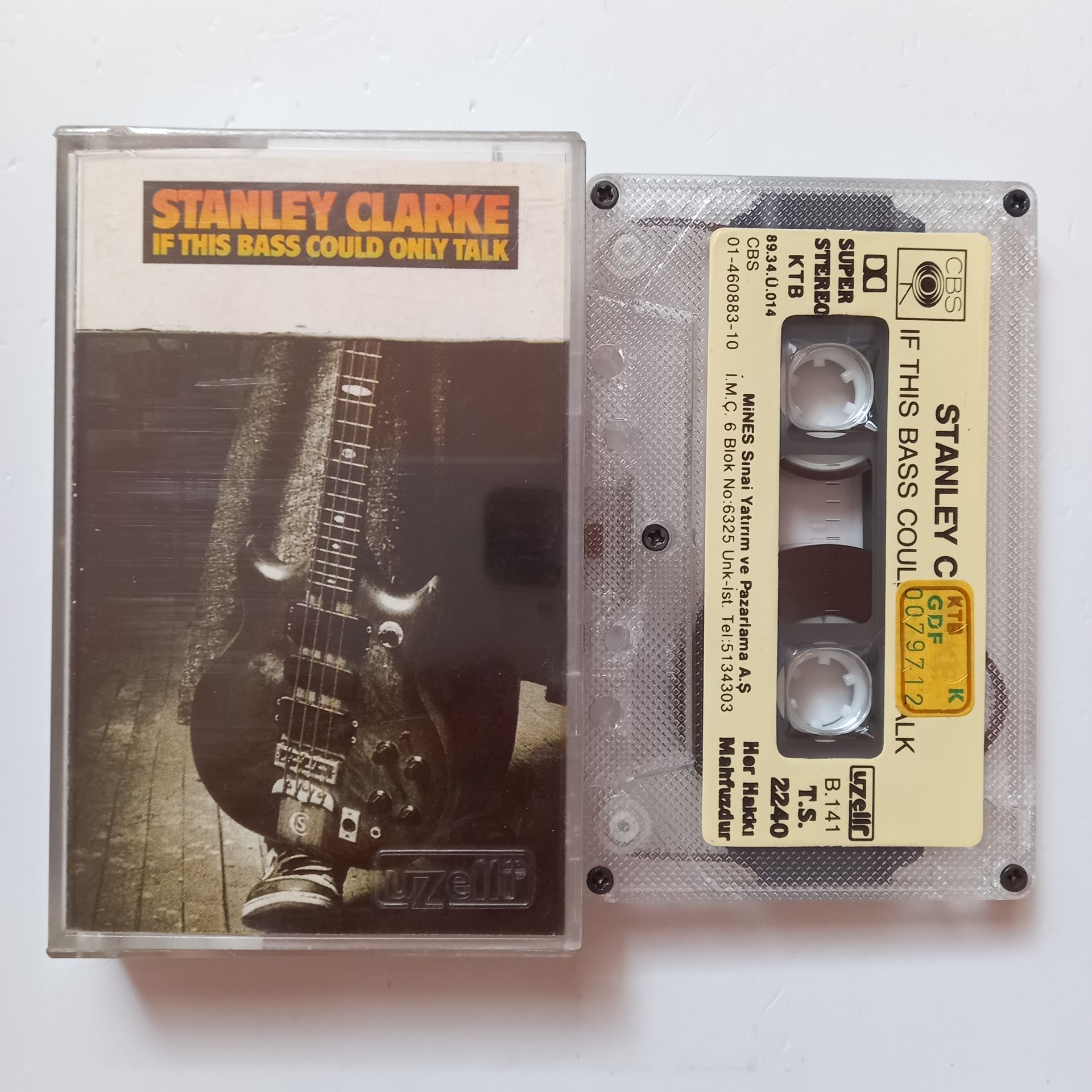 STANLEY CLARKE - IF THIS BASS COULD ONLY TALK (1989) - KASET 2.EL